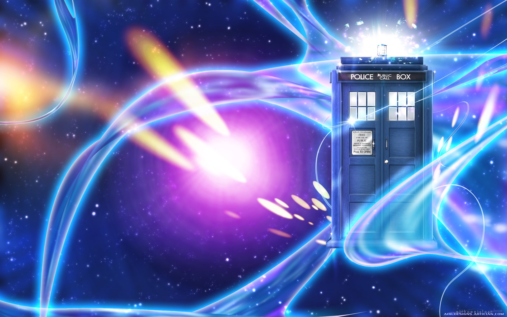 Doctor Who, The Doctor, TARDIS Wallpaper