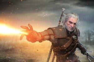 Geralt Of Rivia, The Witcher 3: Wild Hunt, Video Games, Sword