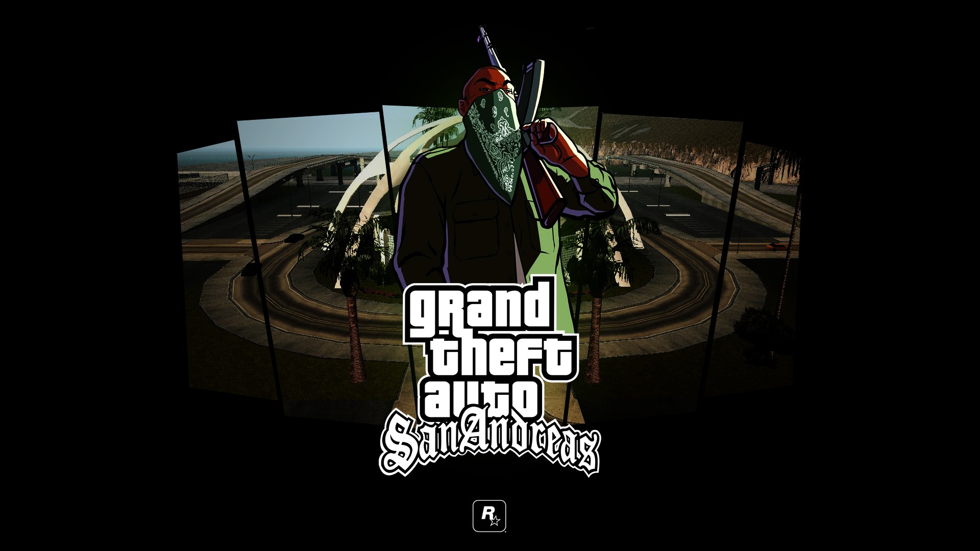 Grand Theft Auto San Andreas, Rockstar Games, Video Games, PlayStation 2 Wallpaper
