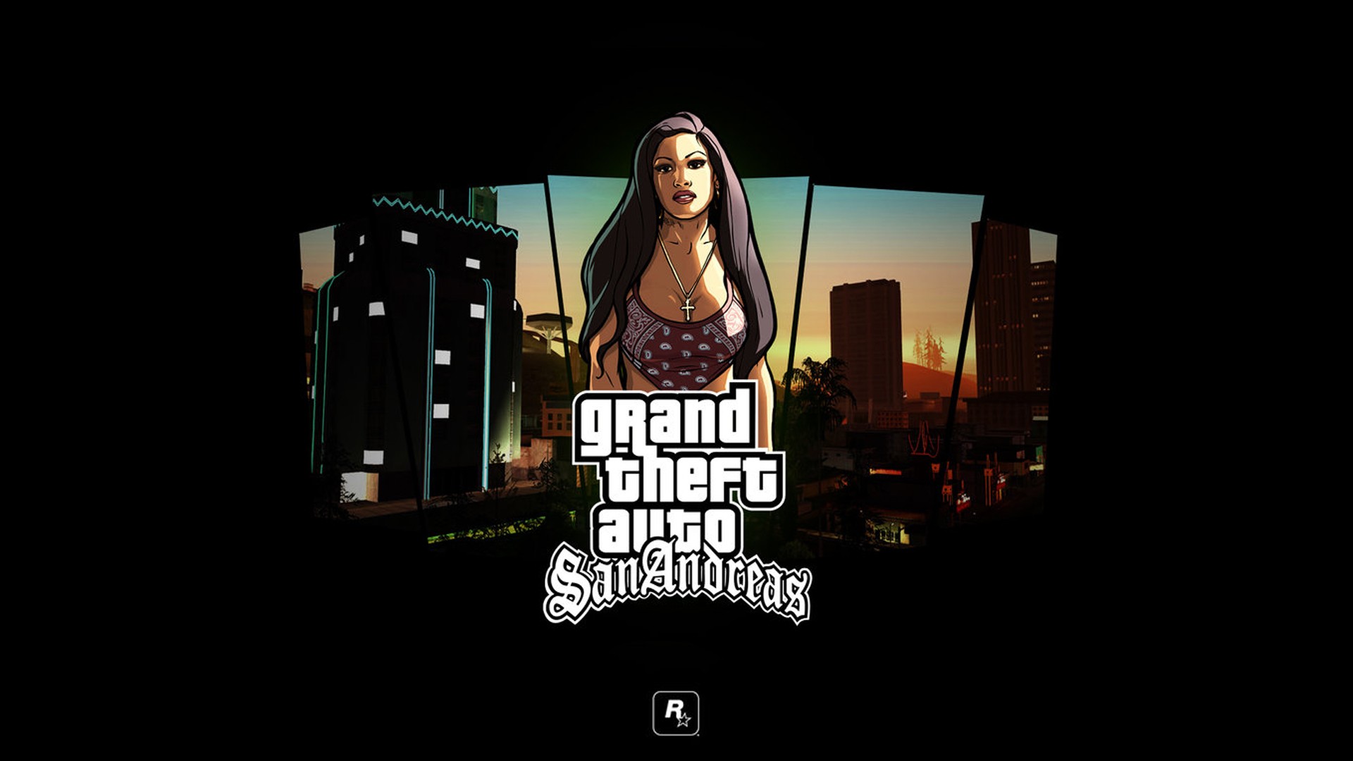 Grand Theft Auto San Andreas, Rockstar Games, Video Games, PlayStation 2 Wallpaper