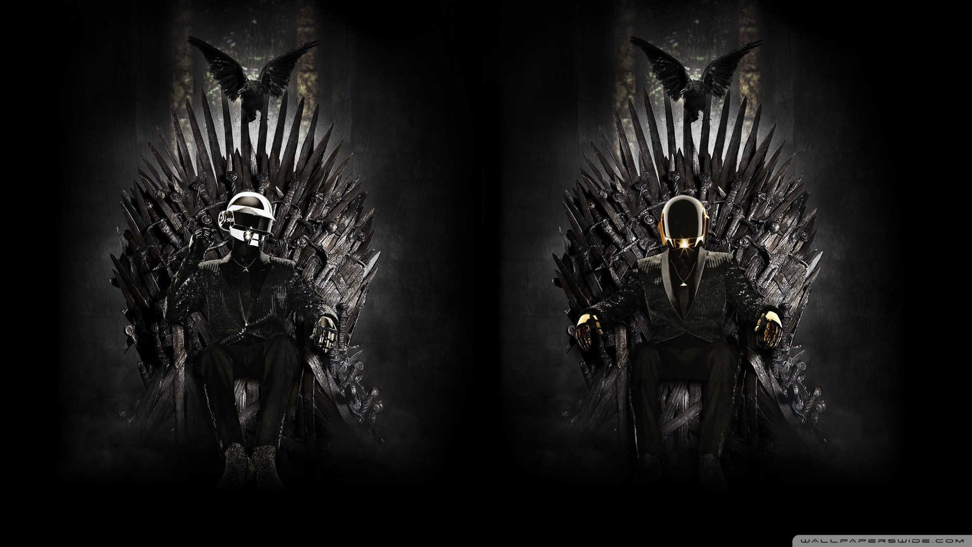music, Daft Punk, Game Of Thrones, Iron Throne Wallpaper