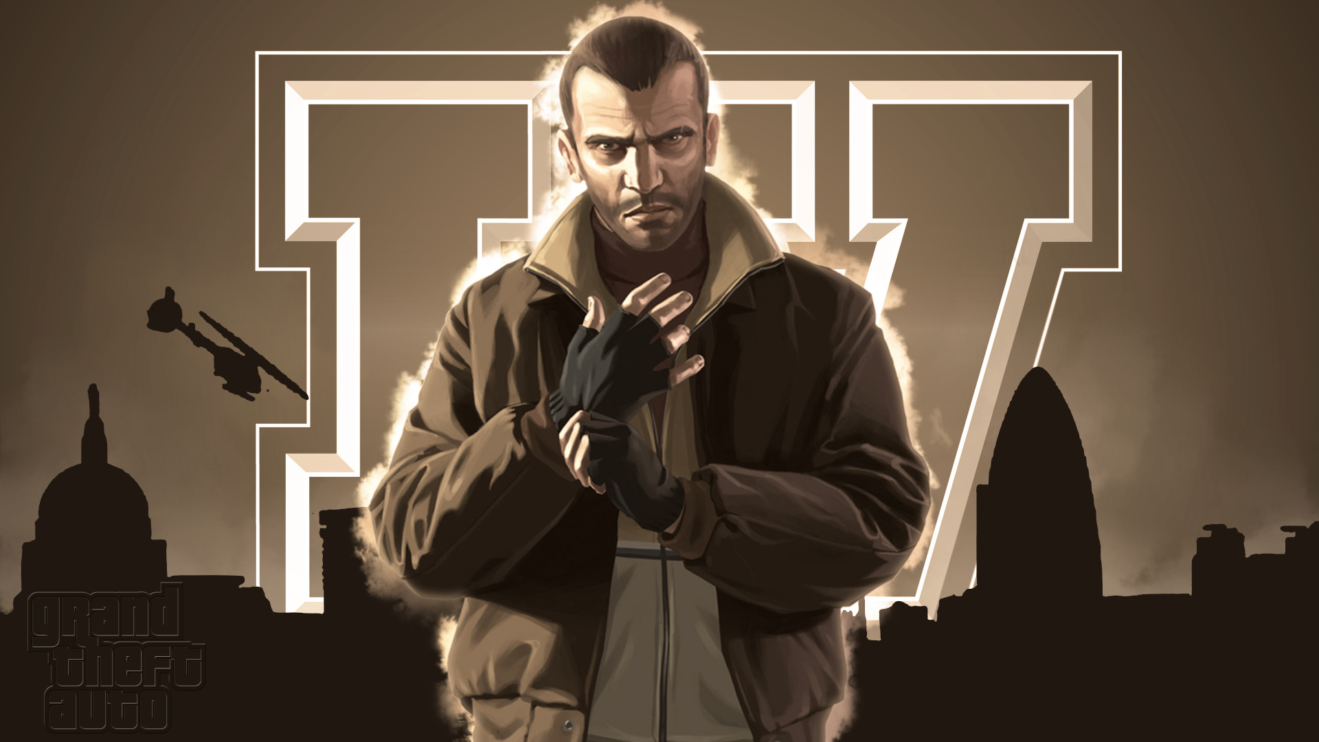 Grand Theft Auto IV, Niko Bellic Wallpaper