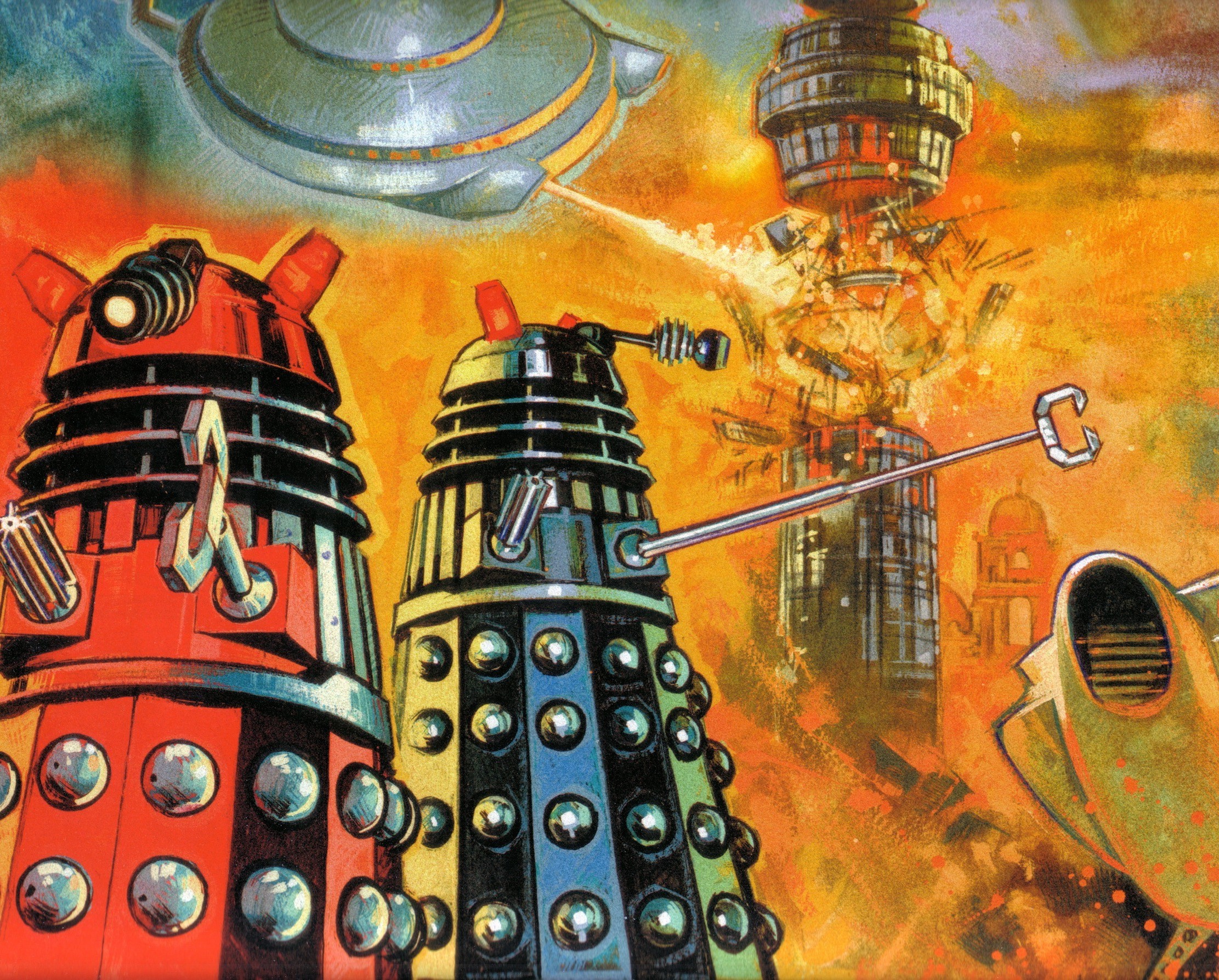 Doctor Who, Daleks Wallpaper