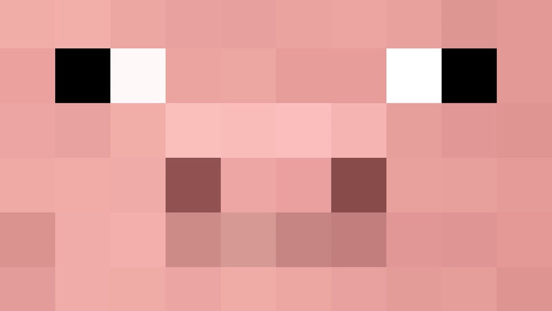 Minecraft, Pigs Wallpaper