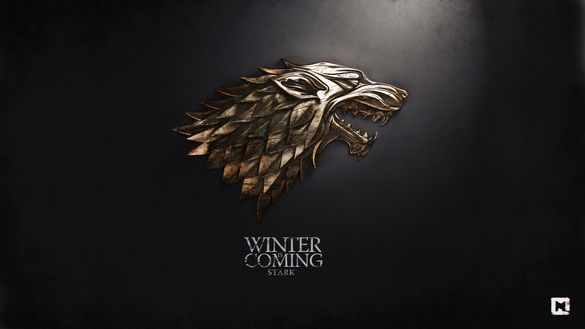 Game Of Thrones, Sigils, House Stark Wallpaper