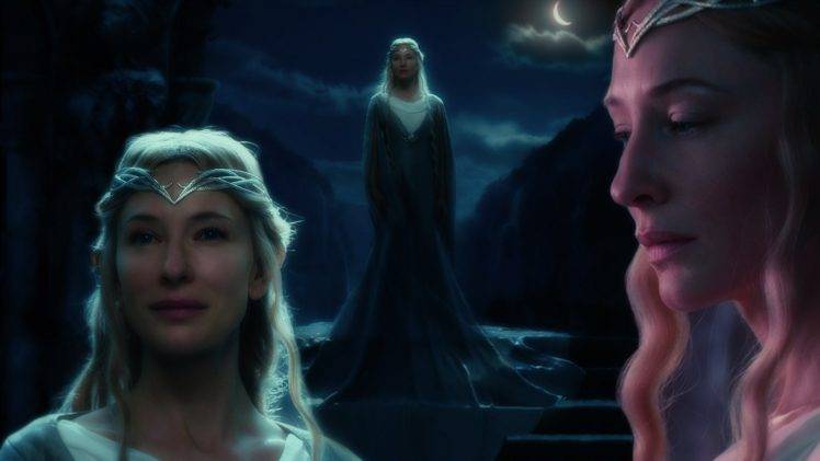 Galadriel, Cate Blanchett, The Hobbit: An Unexpected Journey HD Wallpaper Desktop Background
