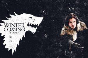 Jon Snow, Game Of Thrones, House Stark, Winter Is Coming, Kit Harington