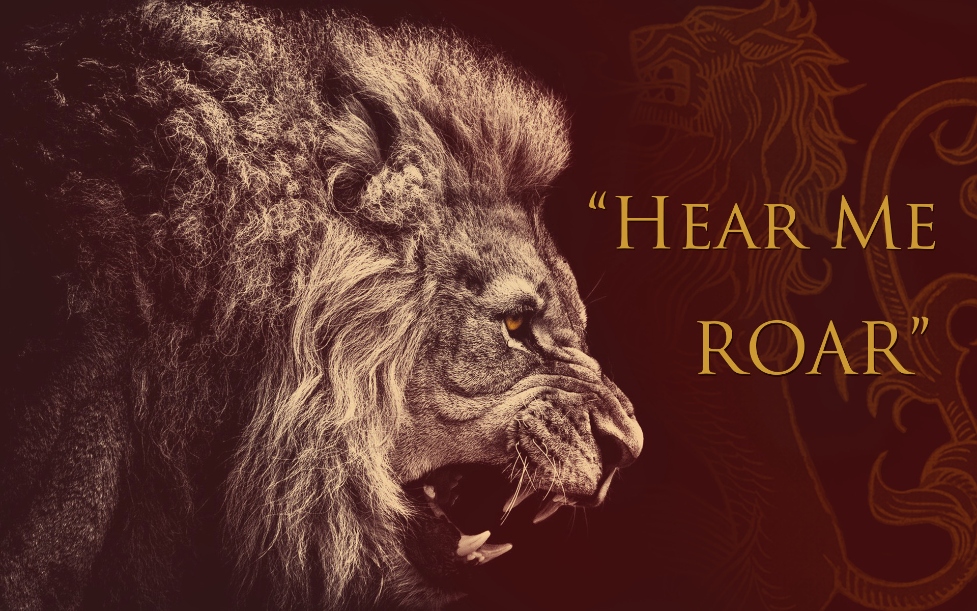 lion, House Lannister, Sigils, Game Of Thrones Wallpaper