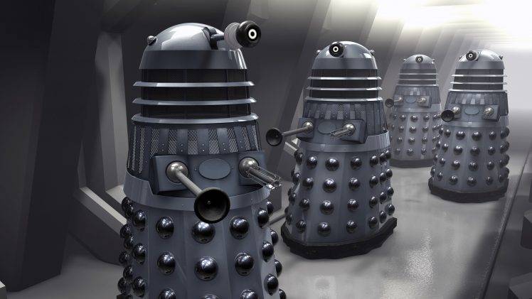 Doctor Who, The Doctor, Daleks HD Wallpaper Desktop Background