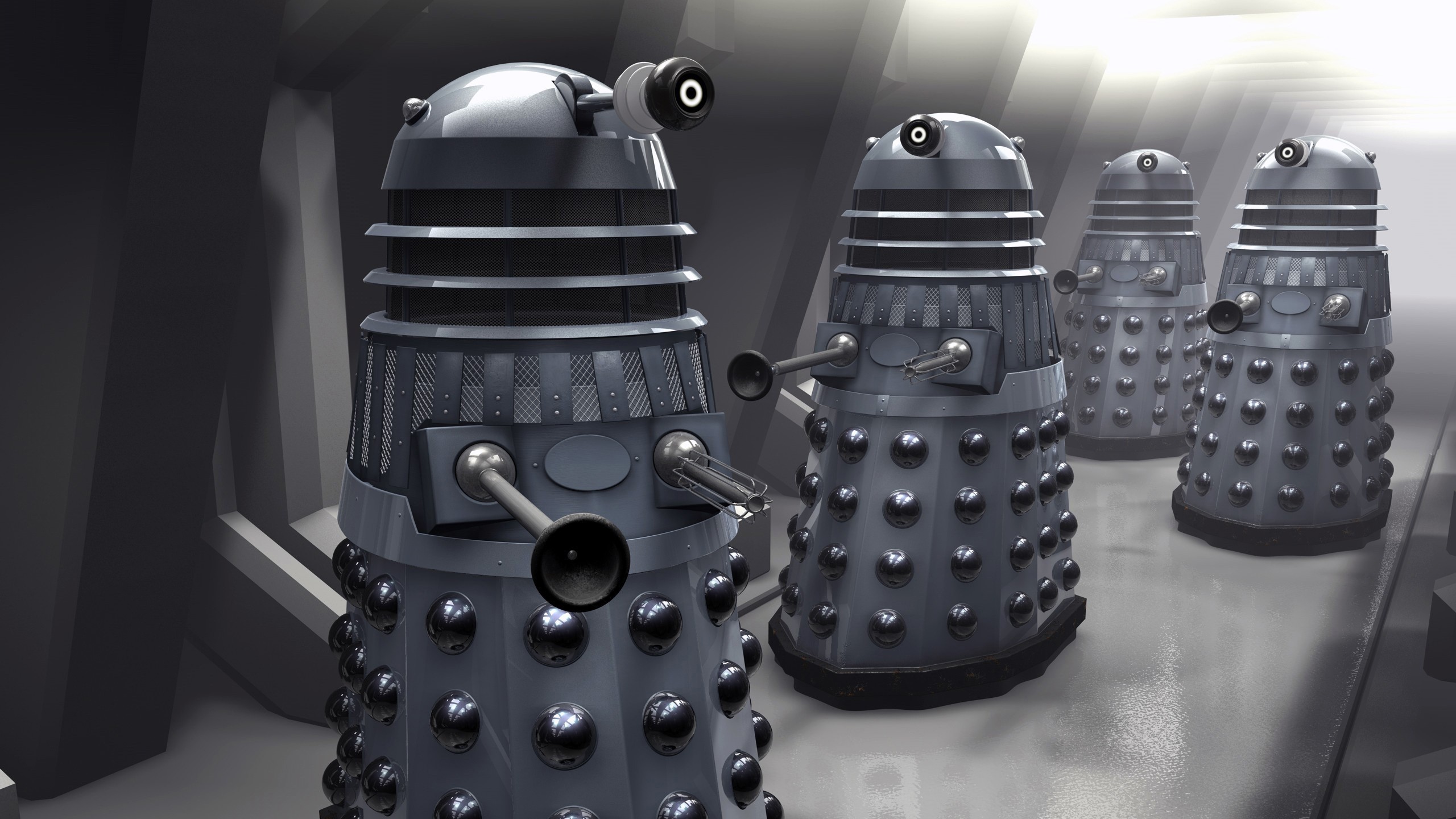 Doctor Who, The Doctor, Daleks Wallpaper