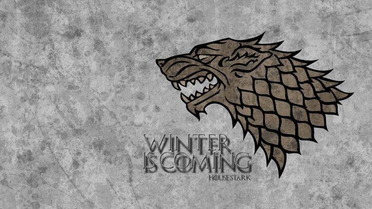 Game Of Thrones, House Stark, Sigils, Winter Is Coming HD Wallpaper Desktop Background