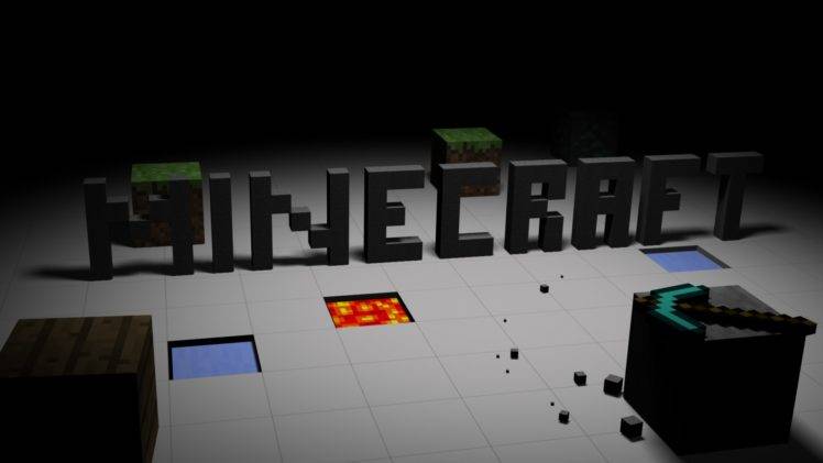 Minecraft, Pickaxes, Dirt HD Wallpaper Desktop Background
