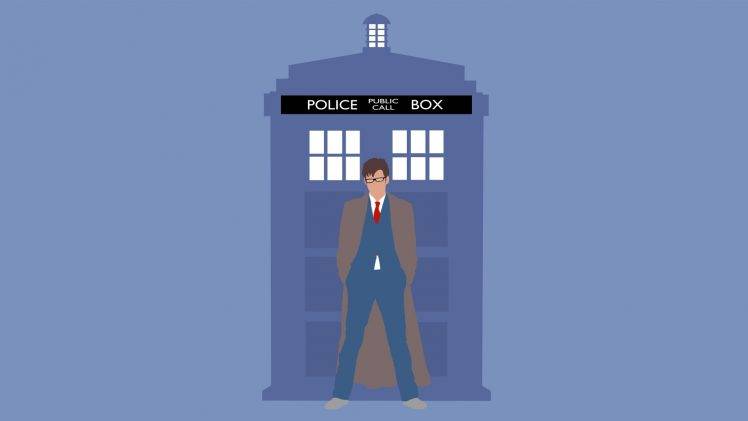 Doctor Who, The Doctor, TARDIS, Tenth Doctor HD Wallpaper Desktop Background