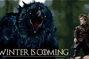 Game Of Thrones, Winter Is Coming, Crow, Three Eyed Crow, Tyrion Lannister