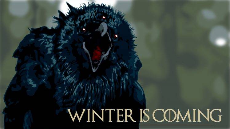 Game Of Thrones, Winter Is Coming, Crow, Three Eyed Crow HD Wallpaper Desktop Background