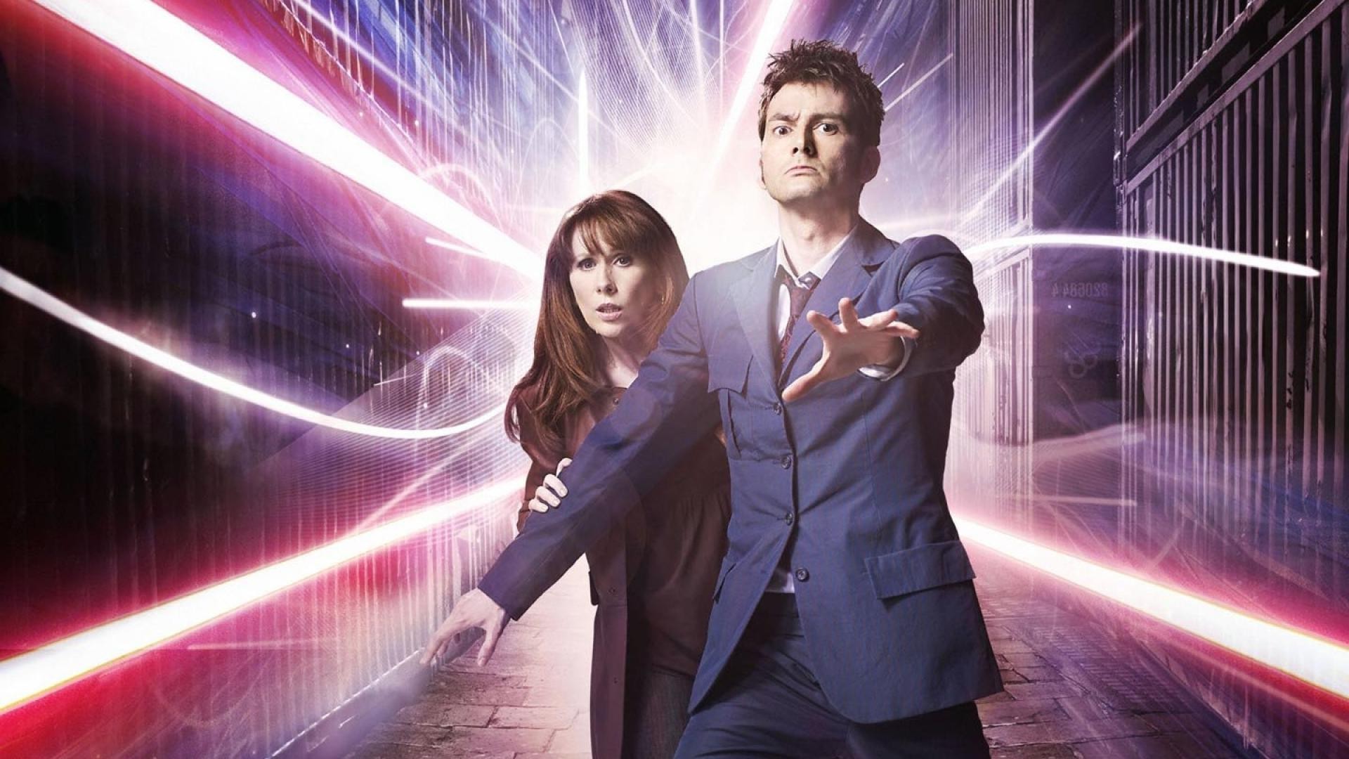 Doctor Who, The Doctor, TARDIS, David Tennant, Tenth Doctor Wallpaper