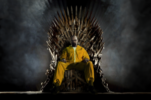 Breaking Bad, Game Of Thrones, Iron Throne, Walter White, Crossover
