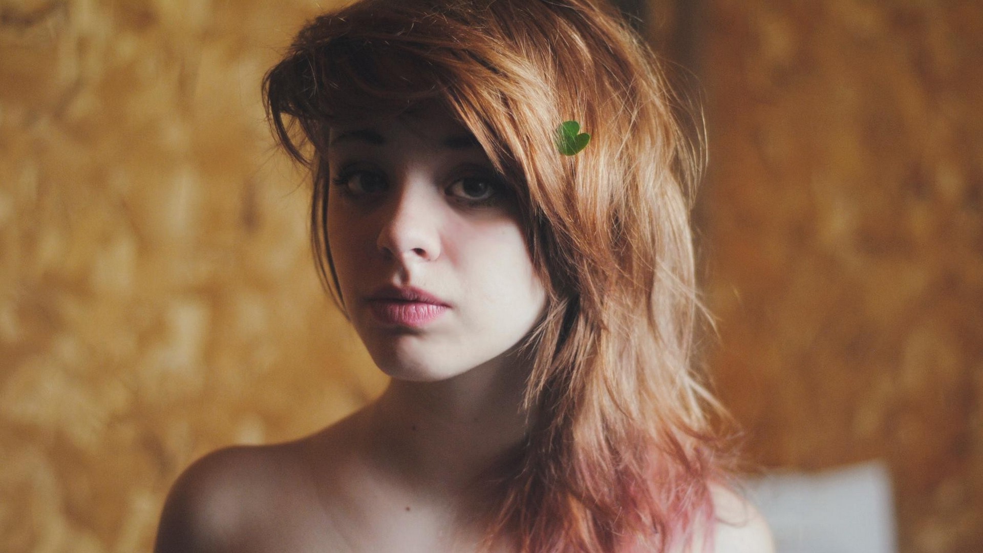 redhead, Women, Face Wallpaper