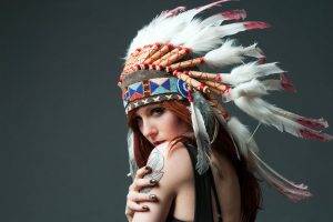 Native Americans, Women, Headdress