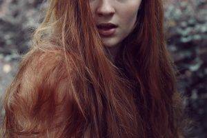 Sophie Turner, Redhead