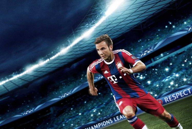 Pro Evolution Soccer 2015, Mario Götze, Soccer, Bayern Munich, Bayern Munchen, Soccer Clubs HD Wallpaper Desktop Background