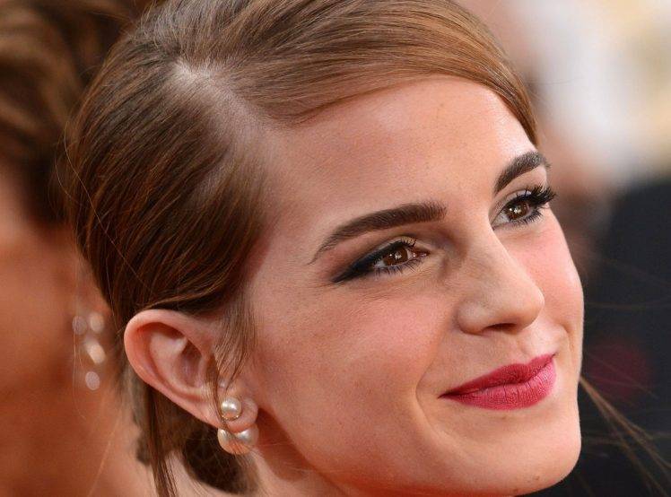 Emma Watson, Women, Brunette, Brown Eyes, Face HD Wallpaper Desktop Background