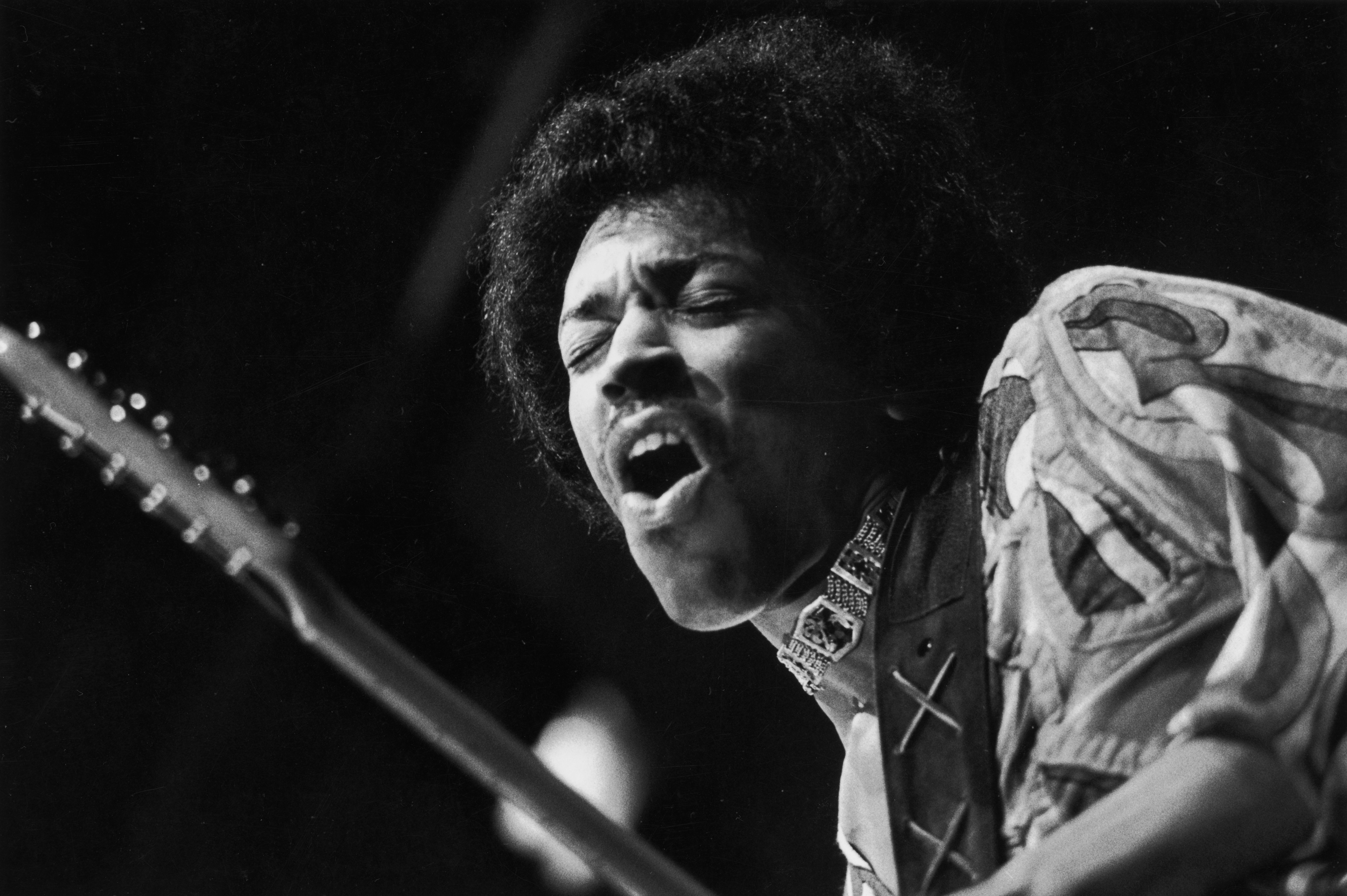 Jimi Hendrix, Blues Rock, Guitar Wallpaper