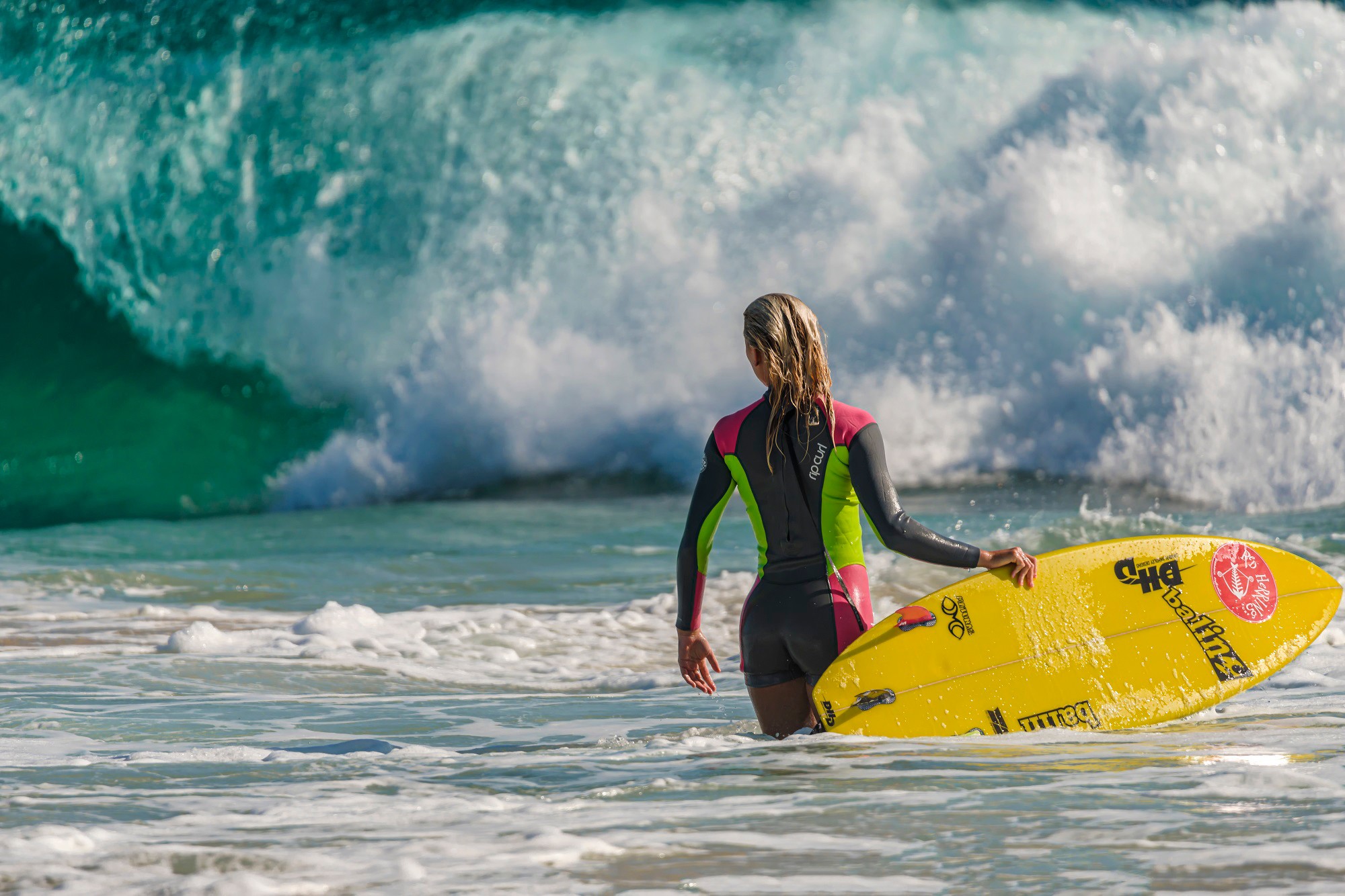 women, Sports, Surfing Wallpaper