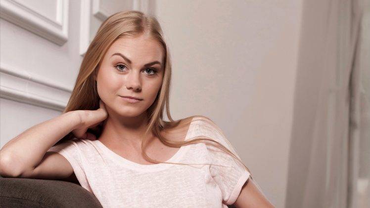 women, Blonde, Eyes HD Wallpaper Desktop Background