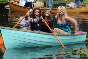 Alyson Michalka, Blonde, Boat, Brenda Song