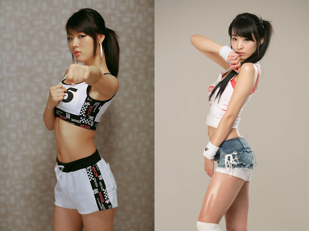 Hwang Mi Hee, Asian, Sports Bra, Women Wallpaper