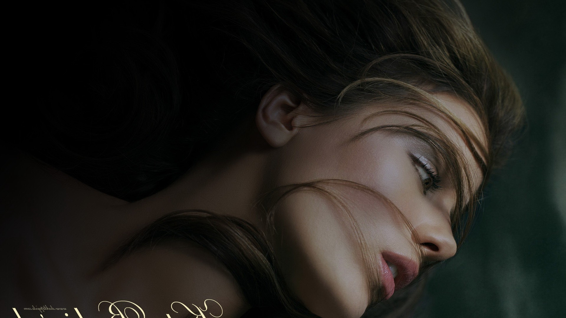 Kate Beckinsale, Women, Actress, Brunette, Face Wallpaper