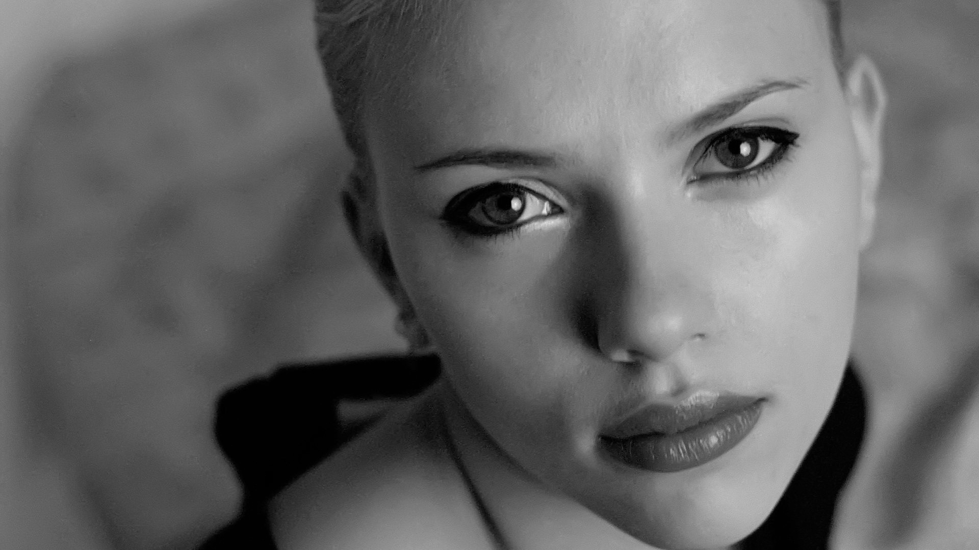 Scarlett Johansson, Women, Face Wallpaper