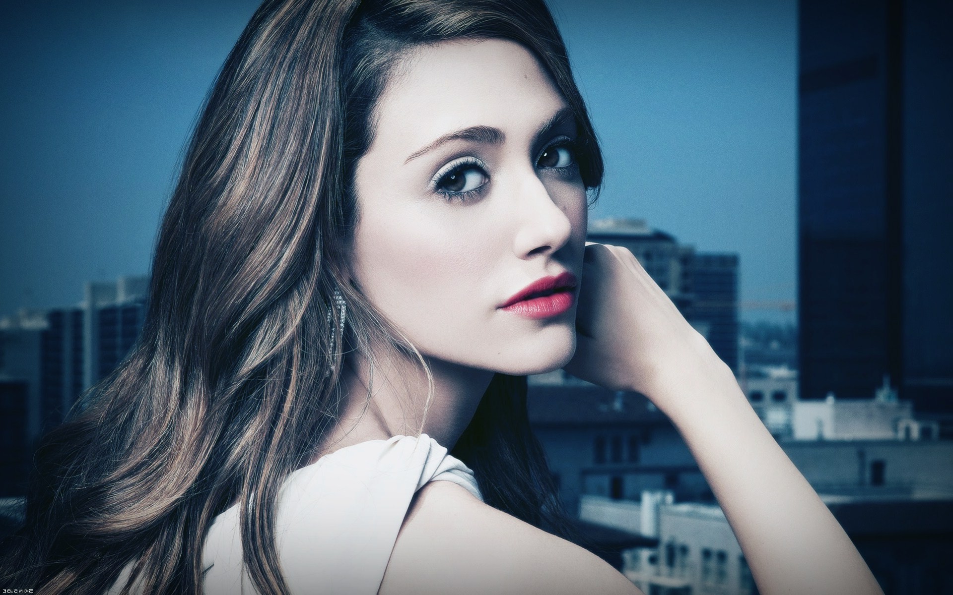 Emmy Rossum, Women, Brunette Wallpaper