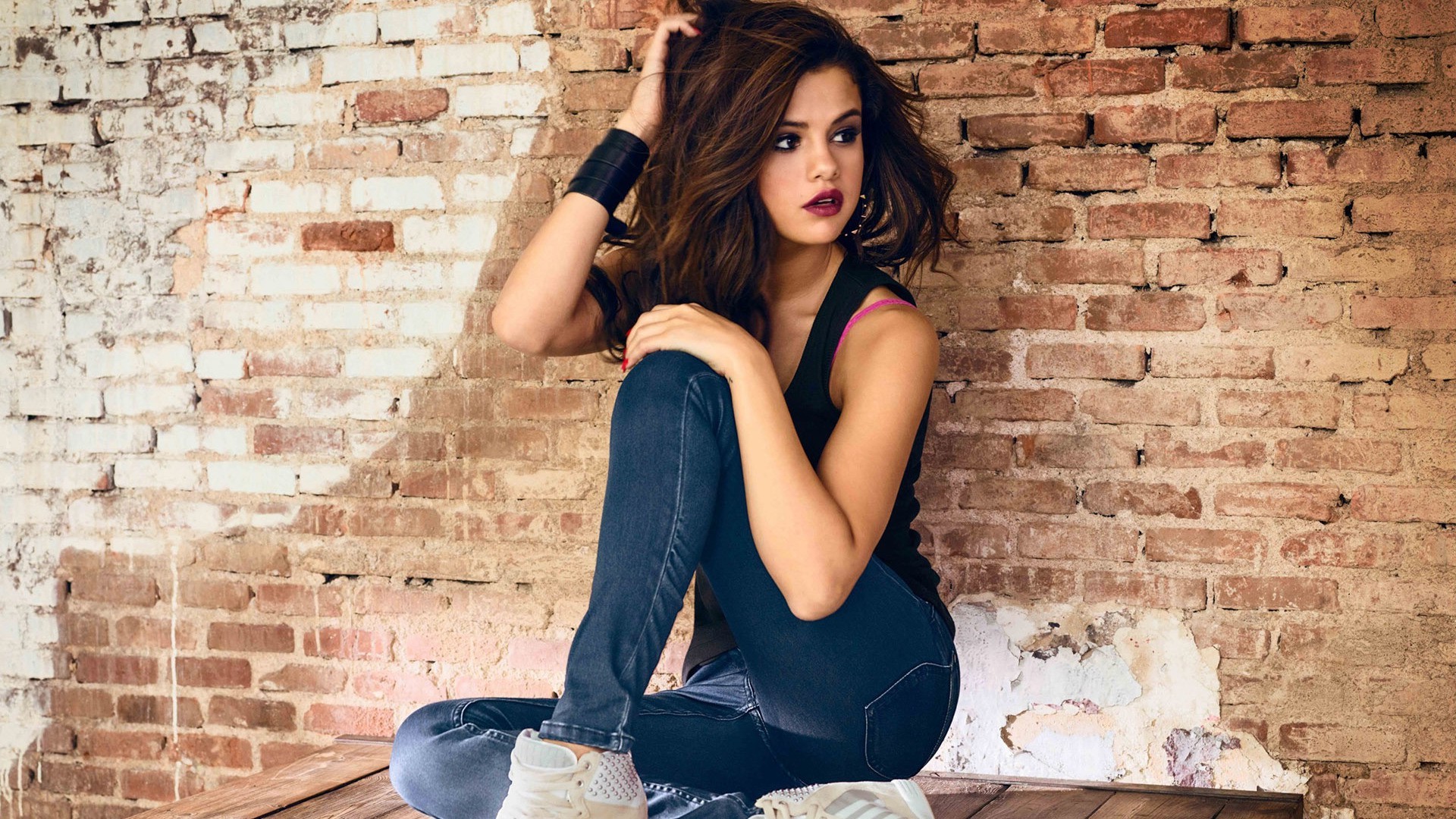 women, Brunette, Selena Gomez Wallpaper