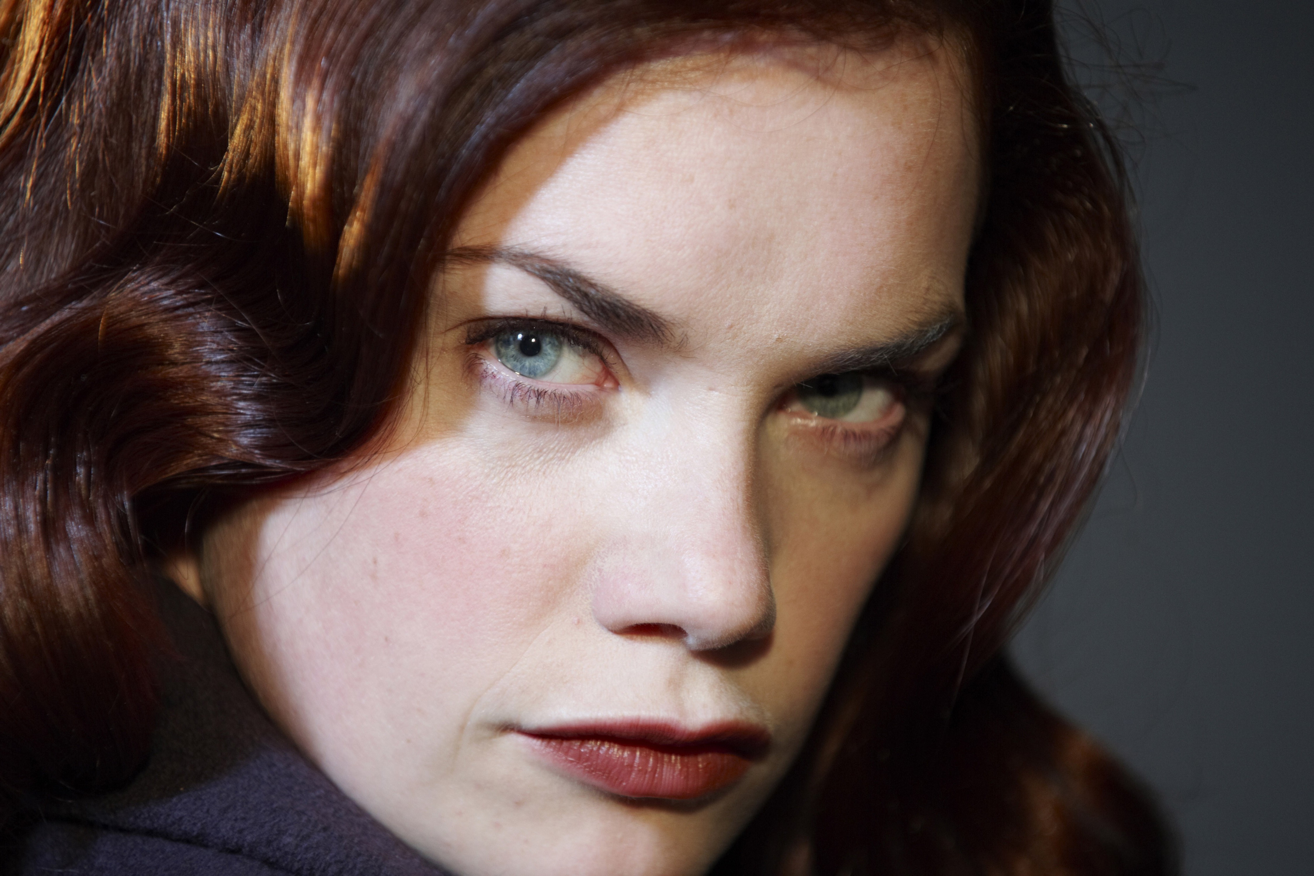 Ruth Wilson, Redhead, Blue Eyes Wallpaper