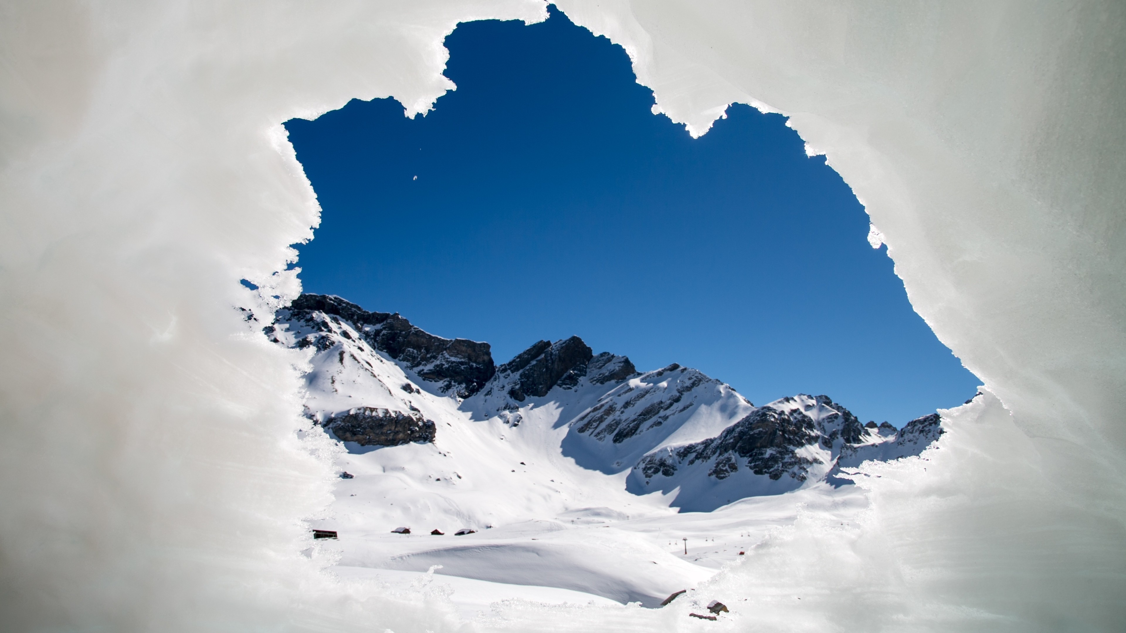 nature, Landscape, Mountains, Switzerland, Alps, Winter, Snow, Ice