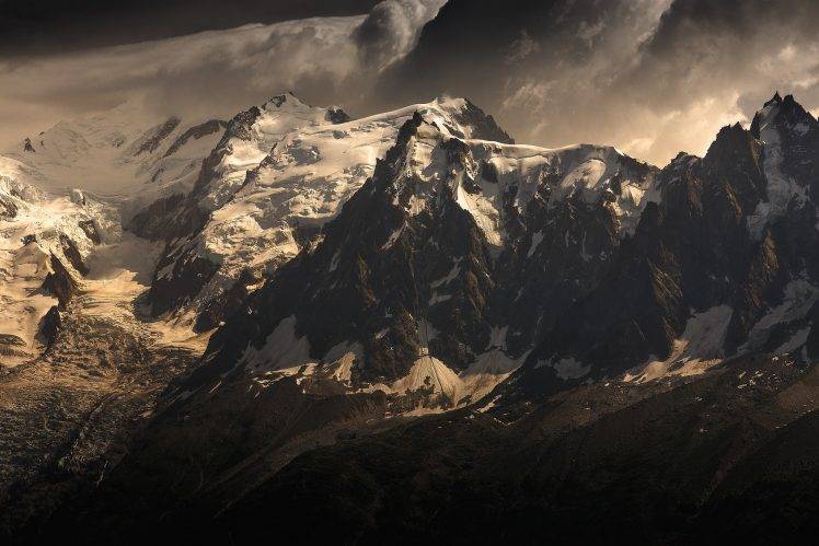 nature, Landscape, Mountains, Clouds, Mount Everest HD Wallpaper Desktop Background