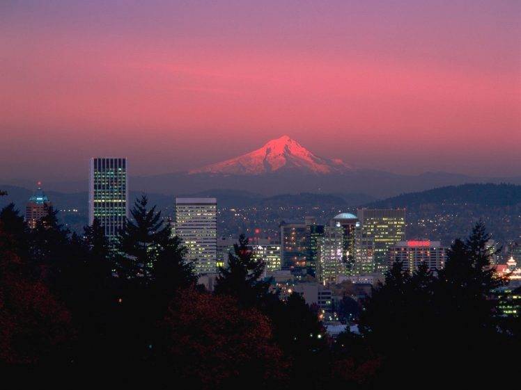 city, Landscape, Portland HD Wallpaper Desktop Background