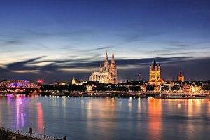 city, Landscape, Cityscape, Cologne, Germany