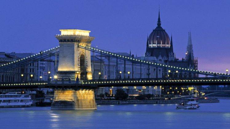cityscape, City, Landscape, Budapest, Hungarian Parliament Building, Hungary HD Wallpaper Desktop Background