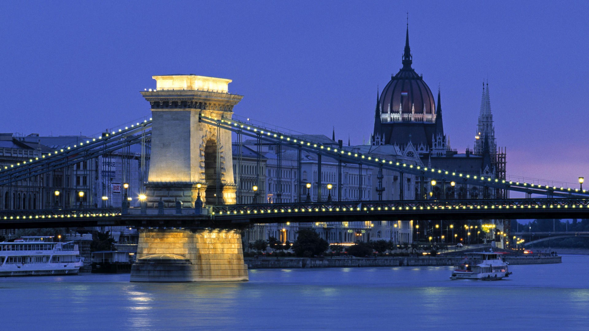 cityscape, City, Landscape, Budapest, Hungarian Parliament Building, Hungary Wallpaper