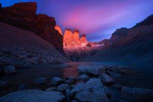 Mirador Las Torres, Chile, Patagonia, Landscape, Nature, Rock
