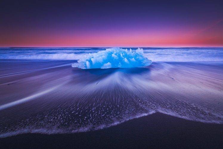 Iceland, Coast, Nature, Sea, Cold, Water, Landscape, Winter HD Wallpaper Desktop Background