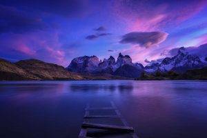 Patagonia, Panorama, Nature, Water, Landscape, Chile, Mountains