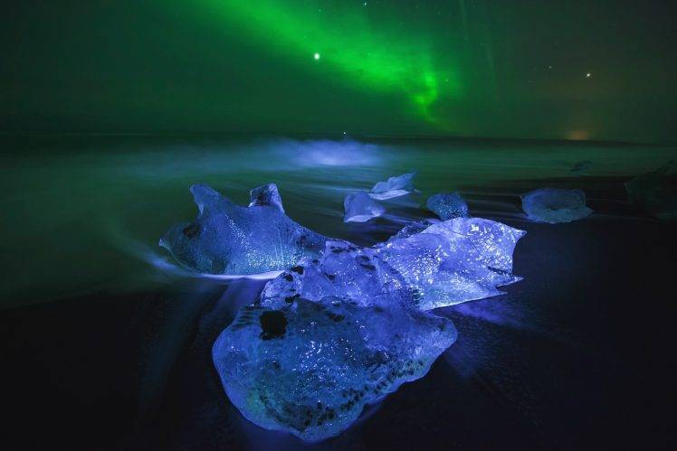 Iceland, Nature, Landscape, Winter, Cold, Aurorae HD Wallpaper Desktop Background