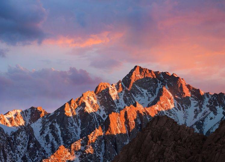 landscape, Mountains, Sunset, Nature HD Wallpaper Desktop Background