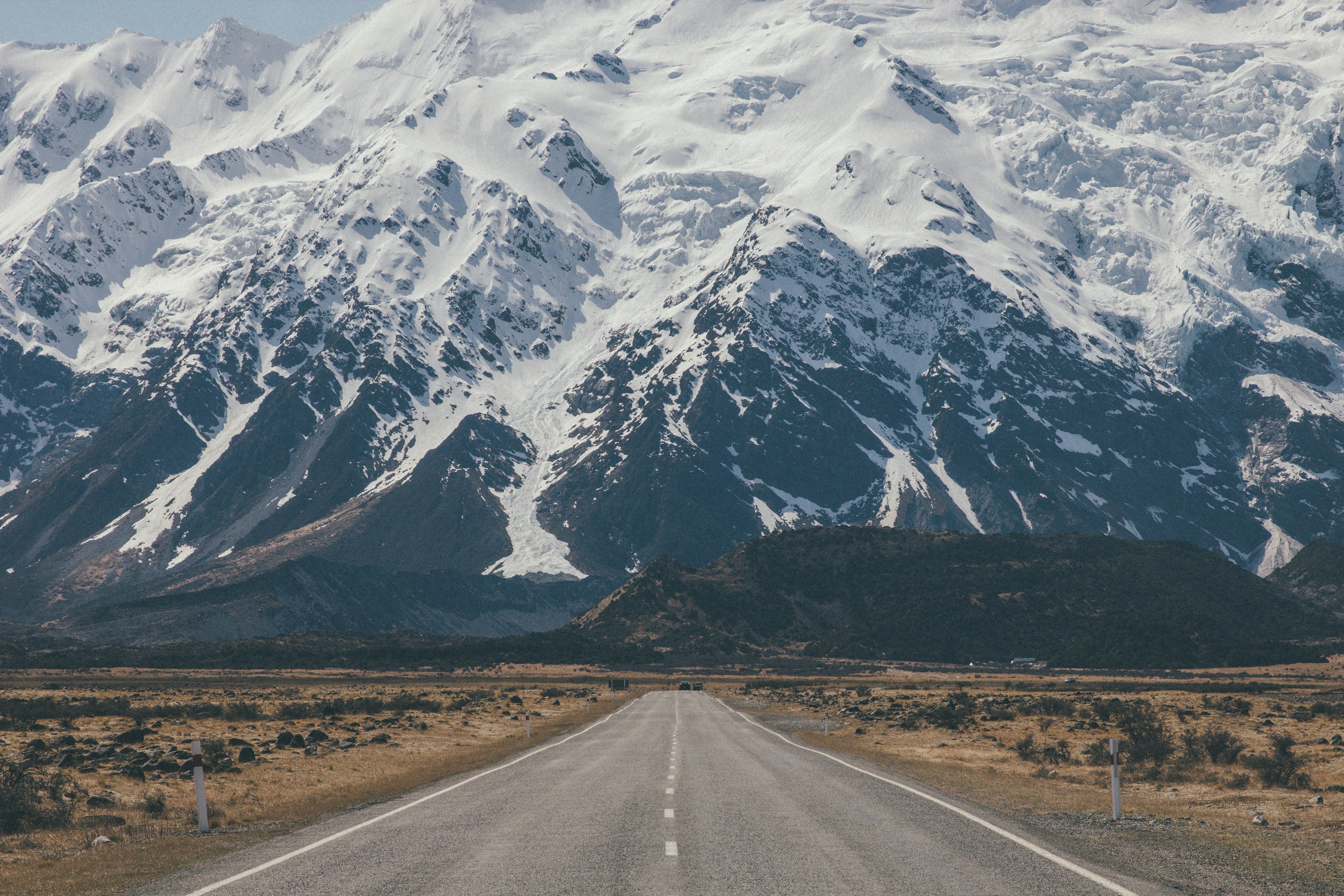 nature, Mountains, Landscape, Road, New Zealand, Aoraki   Mount Cook Wallpaper