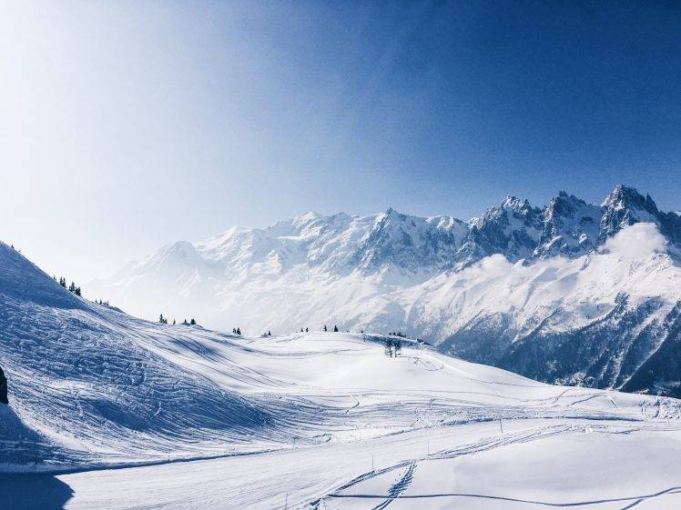 nature, Mountains, Landscape, Snow HD Wallpaper Desktop Background