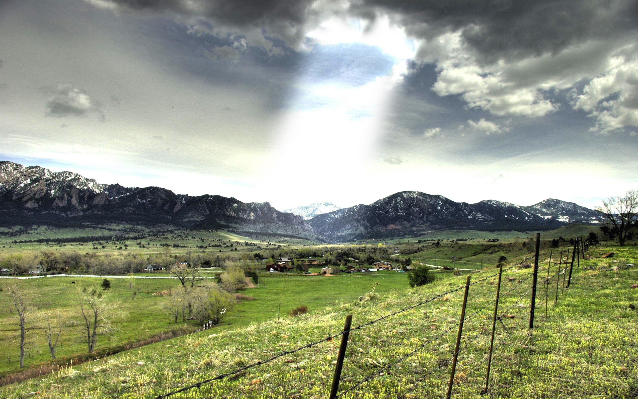 landscape, Sky, Clouds Wallpaper